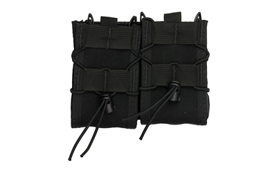 High Speed Gear Double Rifle TACO, Dual Magazine Pouch, Molle, Fits Most Rifle Magazines, Hybrid Kydex and Nylon, Black