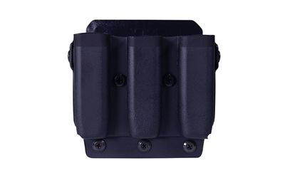 High Speed Gear Uniform Line, Triple Mag Pouch, Size 1, Black, Fits MOLLE or Belt, Kydex, Universal Clip Mount