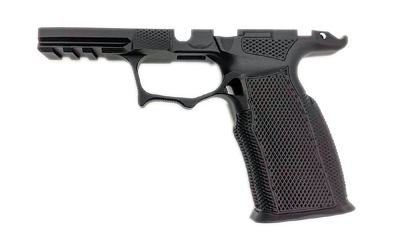 Icarus Precision A.C.E., Grip Module, Fits Sig P365 X-Macro with Manual Safety, Aluminum Construction, Anodized Finish, Black