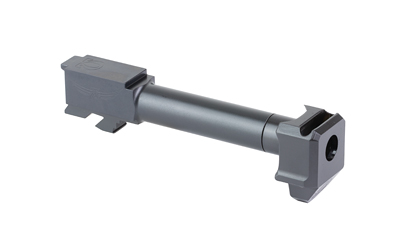 Icarus Precision Omega Comp/Barrel, 9MM, Fits Glock 19 Gen 5 OEM Slides, Nitride Finish, Black, Includes Barrel and Compensator — photo 2