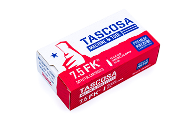 FK BRNO F9 Ammo, 7.5 FK, 101 Grain, Flat Nose, 50 Round Box — photo 2