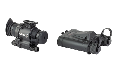INFITAC DNVS-14 Pro, Digital Night Vision Monocular, 1X Magnification, 22mm Objective, 100Hz, Multi Color Palette, Black — photo 2