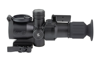 INFITAC IOL 25, Thermal Rifle Scope, 2X Base Magnification, 1-8X Digital Zoom, 25mm Objective, 384x288 Resolution, Multiple Reticles — photo 3