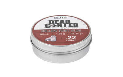 JTS Group Dead Center, .22 Caliber Pellets, Hollow Point Tip, 200 Per Tin — photo 2