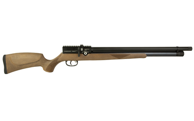 JTS Group Airacuda Standard, Air Rifle, Pre-Charged Pneumatic, .22 Caliber Pellet, 920 Feet Per Second, 18" Barrel, Matte Finish, Black, Wood Stock — photo 2