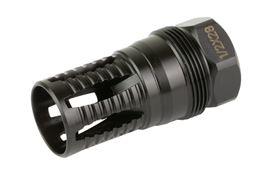 KAK Industry Plan B A7 Flash Hider, 1/2X28 Thread Pitch, .223-9mm (.375" Bore), Plan B Compatible, Nitride Finish, Black — photo 3