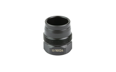 KAK Industry Plan B Universal Fit, Muzzle Device, 11/16X24 Thread Pitch, Plan B Compatible, Nitride Finish, Black