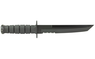 KA-BAR Knives KA-BAR, Tanto, Fixed Blade Knife, 8" Blade Length, 12.813" Overall Length, Tanto Point, Combo Edge, 1095 Cro-Van Steel, Matte Finish — photo 2