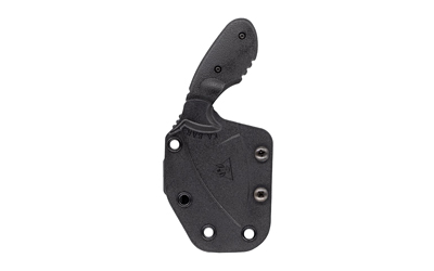 KA-BAR Knives TDI Investigator, Fixed Blade Knife, 2.71" Blade Length, 5" Overall Length, Drop Point, Plain Edge, AUS 8A, Matte Finish, Black — photo 2