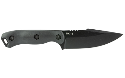 KA-BAR Knives Becker Harpoon, Fixed Blade Knife, 4.5" Blade Length, 9.375" Overall Length, Drop Point, 1095 Cro-Van Steel, Matte Finish, Black — photo 2