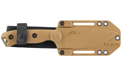 KA-BAR Knives Becker Nessmuk, Fixed Blade Knife, Nessmuk 4.312" Blade Length, 9.125" Overall Length, Plain Edge, 1095 Cro-Van Steel, Ultramid Handle — photo 3