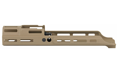 Kinetic Development Group, LLC SCAR MREX M-Lok MKII Handguard, 4.25", Fits SCAR 16s/17s, Includes 2 M-Lok Pic Rail Sections, Flat Dark Earth — photo 3