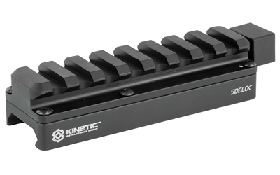 Kinetic Development Group, LLC SIDELOK, Universal Scope Riser, Standard, Fits Picatinny, Black Finish, .62" Rail Height