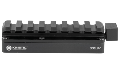 Kinetic Development Group, LLC SIDELOK, Universal Scope Riser, Standard, Fits Picatinny, Black Finish, .62" Rail Height — photo 3