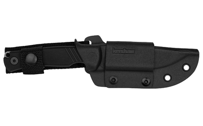 Kershaw Pack Mule, Fixed Blade Knife, 3.9" Clip Point Blade, N690 Blade Steel, 8.4" Overall Length, Satin Working Finish, Silver Blade — photo 2