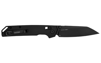 Kershaw Iridium, Folding Knife, 3.45" Reverse Tanto Blade, D2 Blade Steel, 7.95" Overall Length, DuraLock, Oxide Finish, Black — photo 2