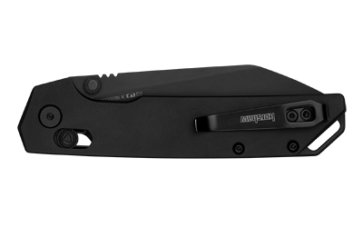 Kershaw Iridium, Folding Knife, 3.45" Reverse Tanto Blade, D2 Blade Steel, 7.95" Overall Length, DuraLock, Oxide Finish, Black — photo 3