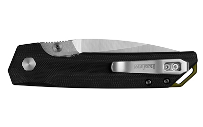 Kershaw Iridium Button Lock, Folding Knife, 3.45" Spear Point Blade, CPM MagnaCut Blade Steel, 8.00" Overall Length, Satin and Stonewash Finish — photo 3