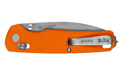 Kershaw Bel Air XL-EMT, Folding Knife, 3.25" Sheepsfoot Blade, CPM MagnaCut Blade Steel, 7.86" Overall Length, Stonewash Finish, Silver — photo 3