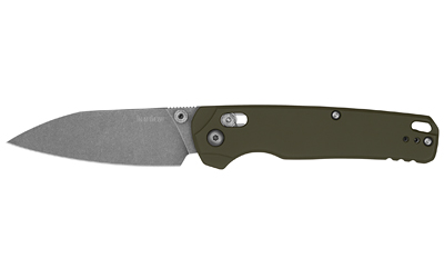 Kershaw Bel Air XL, Folding Knife, 3.4" Reverse Tanto Blade, CPM 3V Blade Steel, 7.82" Overall Length, Working Finish, Silver