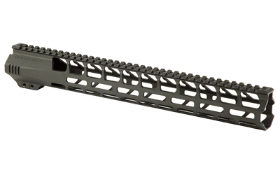 LanTac USA LLC Spada Free Float Handguard, 15", Fits AR-15, Anodized Finish, Black, Includes All Necessary Mounting Hardware — photo 2