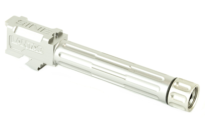 LanTac USA LLC 9INE, Barrel, 9MM, Stainless, Threaded Barrel, 1:10, Fluted, Fits Glock 19 — photo 2