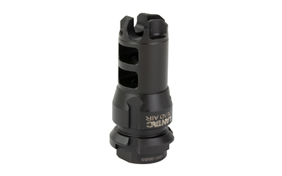 LanTac USA LLC Dragon Muzzle Brake, 9MM, 2.3" Length, Black, 1/2X28, Fits Dead Air KEYMO Wolfman
