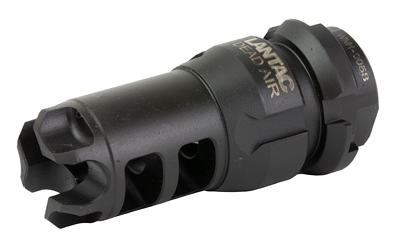 LanTac USA LLC Dragon Muzzle Brake, 9MM, 2.3" Length, Black, 1/2X28, Fits Dead Air KEYMO Wolfman — photo 3