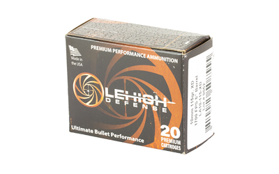 Lehigh Defense Xtreme Defense, 10MM, 115 Grain, XD FTM, 20 Round Box — photo 3