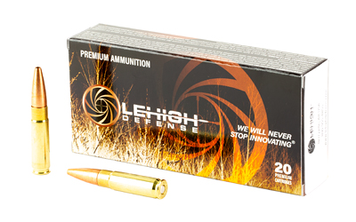 Lehigh Defense Controlled Chaos, 300 Blackout, 115 Grain, Fracturing Tip FBHP, 20 Round Box