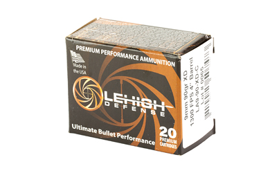 Lehigh Defense Xtreme Defense, 9MM, 90 Grain, XD FTM, 20 Round Box — photo 3