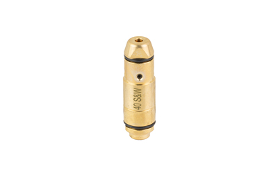 LaserLyte Laser Cartridge Trainer, Bore Sighter, 40S&W, Red Laser, Brass — photo 4