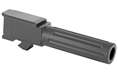 Lone Wolf Distributors AlphaWolf Barrel, 9MM, Salt Bath Nitride Coated, Fluted, 416R Stainless Steel, Conversion to 9mm Stock Length — photo 2