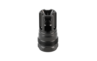Liberty Precision Machine Eclipse, Flash Hider, 30 Caliber, 1/2X28 Thread Pitch, Compatible with .900"-24 Mounts, Nitride Finish, Black