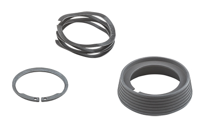 Luth-AR Delta Pack, Black Finish, Delta Ring Assembly, Includes 1 Barrel Snap Ring, AR-15 Weld Spring, and Delta Ring — photo 3