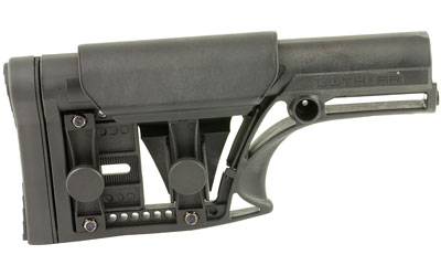 Luth-AR MBA-1 Fixed Stock, Fits AR-15 & AR-10 Rifle Length A2 Buffer Tube, Adjustable Cheek Piece and Length of Pull, Black — photo 2
