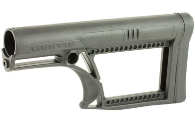 Luth-AR MBA-2 Skullaton Fixed Stock, Fits AR-15 & AR-10 Rifle Length A2 Buffer Tube, Black — photo 3