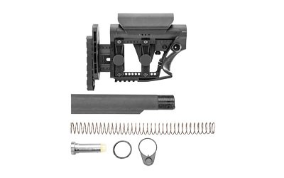 Luth-AR MBA-3 Stock With Buffer Assembly, Mil-Spec Dia 6-Position Carbine Buffer Tube, AR-15 Buffer, Buffer Spring, Latch Plate and Lock Ring — photo 2