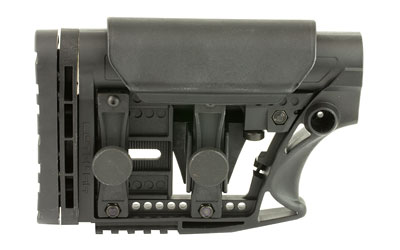 Luth-AR MBA-3 Carbine Stock, Fits AR-15 & AR-10 Commercial and Mil-Spec Dia Buffer Tubes, Adjustable Cheek Piece and Length of Pull, Black — photo 2