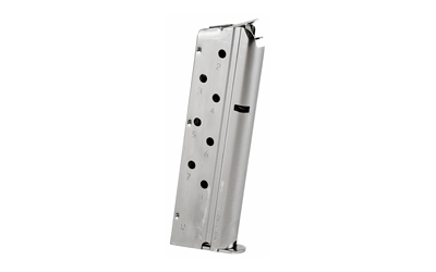 Mec-Gar USA Pistol Magazine, 40S&W, 8 Rounds, Fits 1911 Pistols, Silver, Steel, Nickel Finish — photo 2