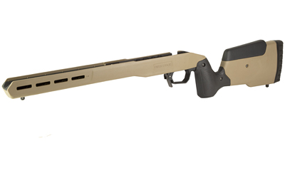 MDT Field Stock, Rifle Chassis, 6061 Aluminum Core, Overmolded Polymer Body, AICS Magazine Compatible, Flat Dark Earth — photo 3