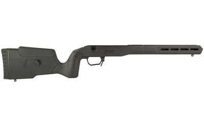 MDT Field Stock, Rifle Chassis, 6061 Aluminum Core, Overmolded Polymer Body, AICS Magazine Compatible, Black, Fits Tikka T3 Short Action — photo 2