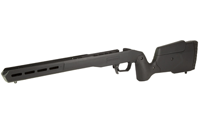 MDT Field Stock, Rifle Chassis, 6061 Aluminum Core, Overmolded Polymer Body, AICS Magazine Compatible, Black, Fits Tikka T3 Short Action — photo 3