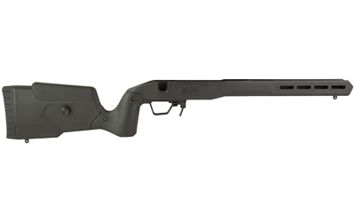 MDT Field Stock, Rifle Chassis, 6061 Aluminum Core, Overmolded Polymer Body, AICS Magazine Compatible, Black, Fits Savage Short Action — photo 2