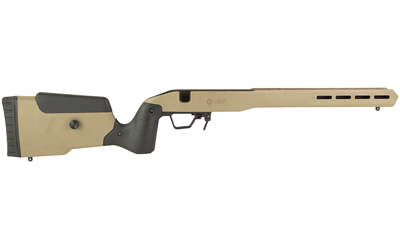 MDT Field Stock, Rifle Chassis, 6061 Aluminum Core, Overmolded Polymer Body, AICS Magazine Compatible, Flat Dark Earth, Fits Savage Short Action — photo 2