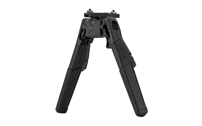 MDT ORYX Bipod, Height Adjustable, Durable Premium Polymer Construction, Rubber Feet, M-LOK Attachment Interface, Matte Finish, Black