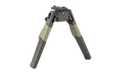 MDT ORYX Bipod, Height Adjustable, Adjustable Tilt (Cant) Tension Lever, MLOK Attachment Interface, High Strength Polymer Construction, Matte Finish