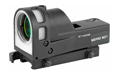 Meprolight M-21T, Sight, 1X, N/A, Black, 12MOA, Quick Disconnect Mount