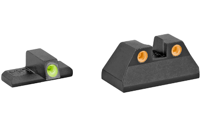 Meprolight Tru-Dot, Fixed Tritium Sights, Green/Orange, Fits HK USP Compact 9/40S&W/45ACP — photo 2