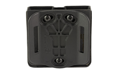 Mission First Tactical Double Pistol Magazine Pouch, Fits Sig P320/M17/M18/M&P 9MM, Black, Adjustable Retention, Includes 1.5" Belt Loop — photo 2